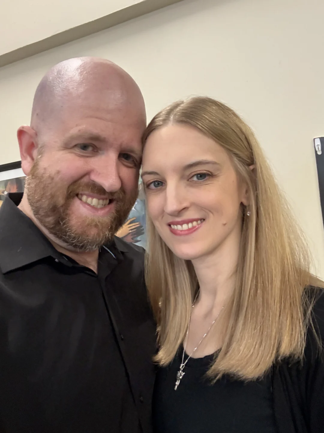 Eric and Bria Bird smiling together